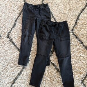 Set of 2 Art Class skinny Jeans with pull-on waist